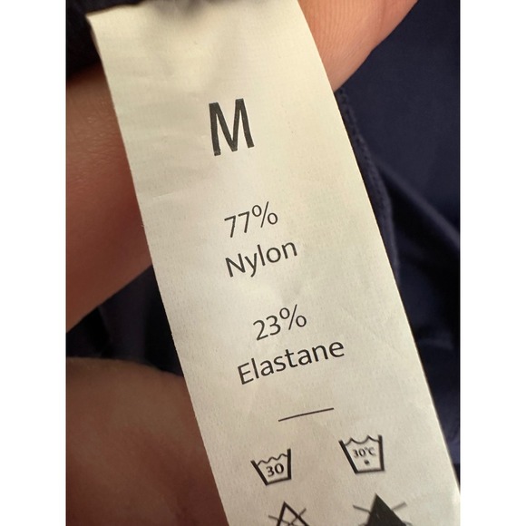 Athletic Dress Unbranded Size Medium Back Cut Out Navy Spaghetti Strap Tank - Picture 3 of 3